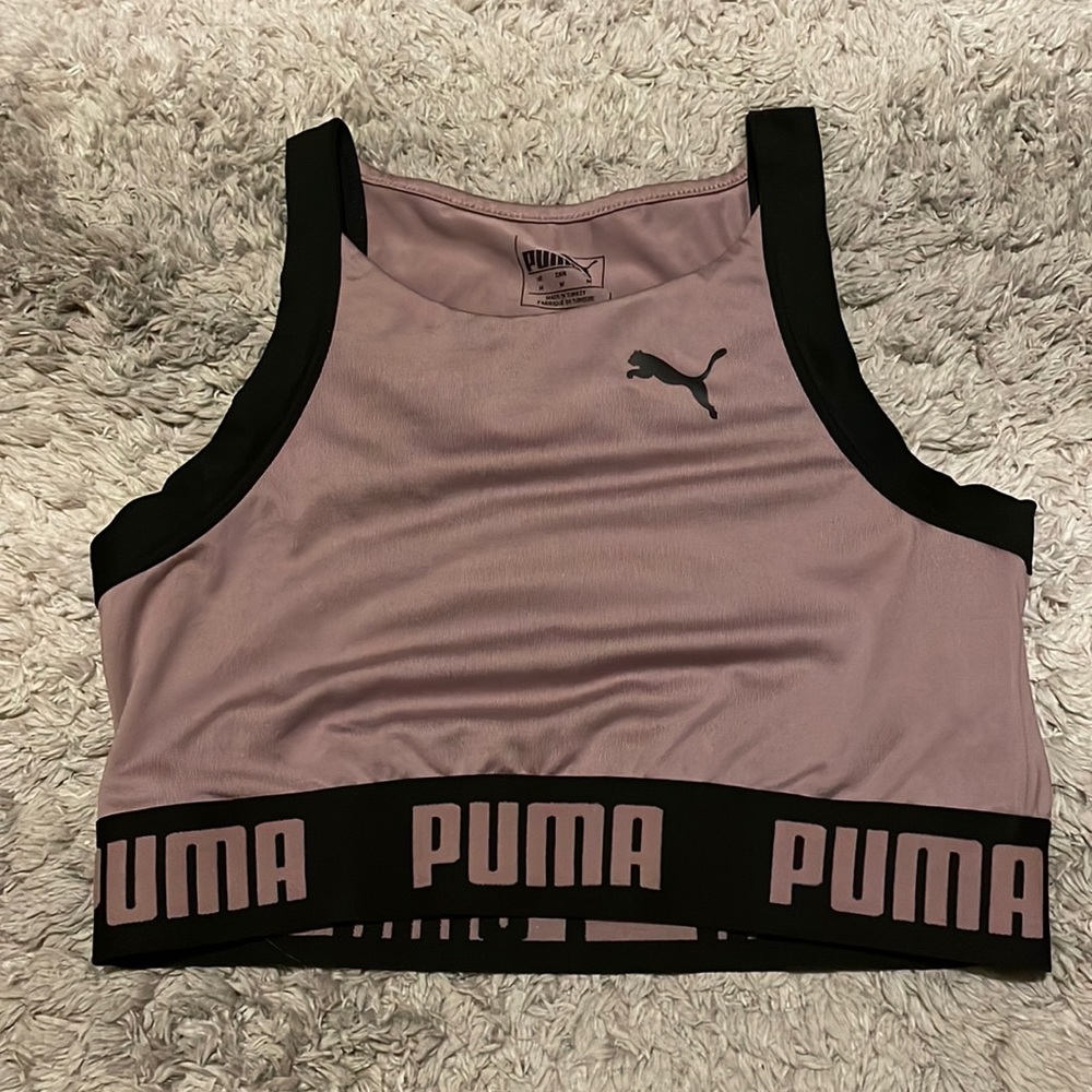 Open back PUMA sports bra